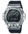 
CASIO G-SHOCK Men's 25th Anniversary Limited Edition Digital Stainless Steel and Black Resin Strap Watch #GM-6900-1ER
