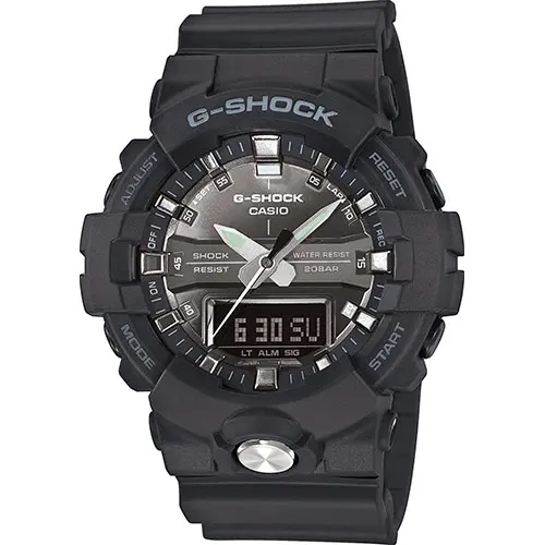 CASIO G-SHOCK Mens Quartz Watch, Analog-Digital Display and Resin Strap #GA-810MMA-1AER