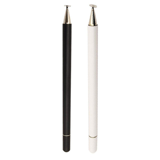 lexuma xscreen two way magnetic adsorption clear disc cap stylus pen black white