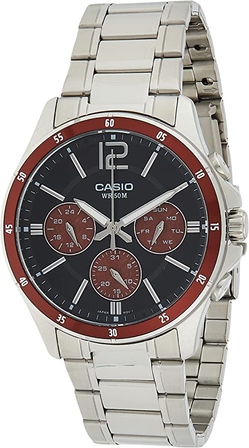CASIO Analog Business Quartz Watch #MTP-1374D-5AVDF