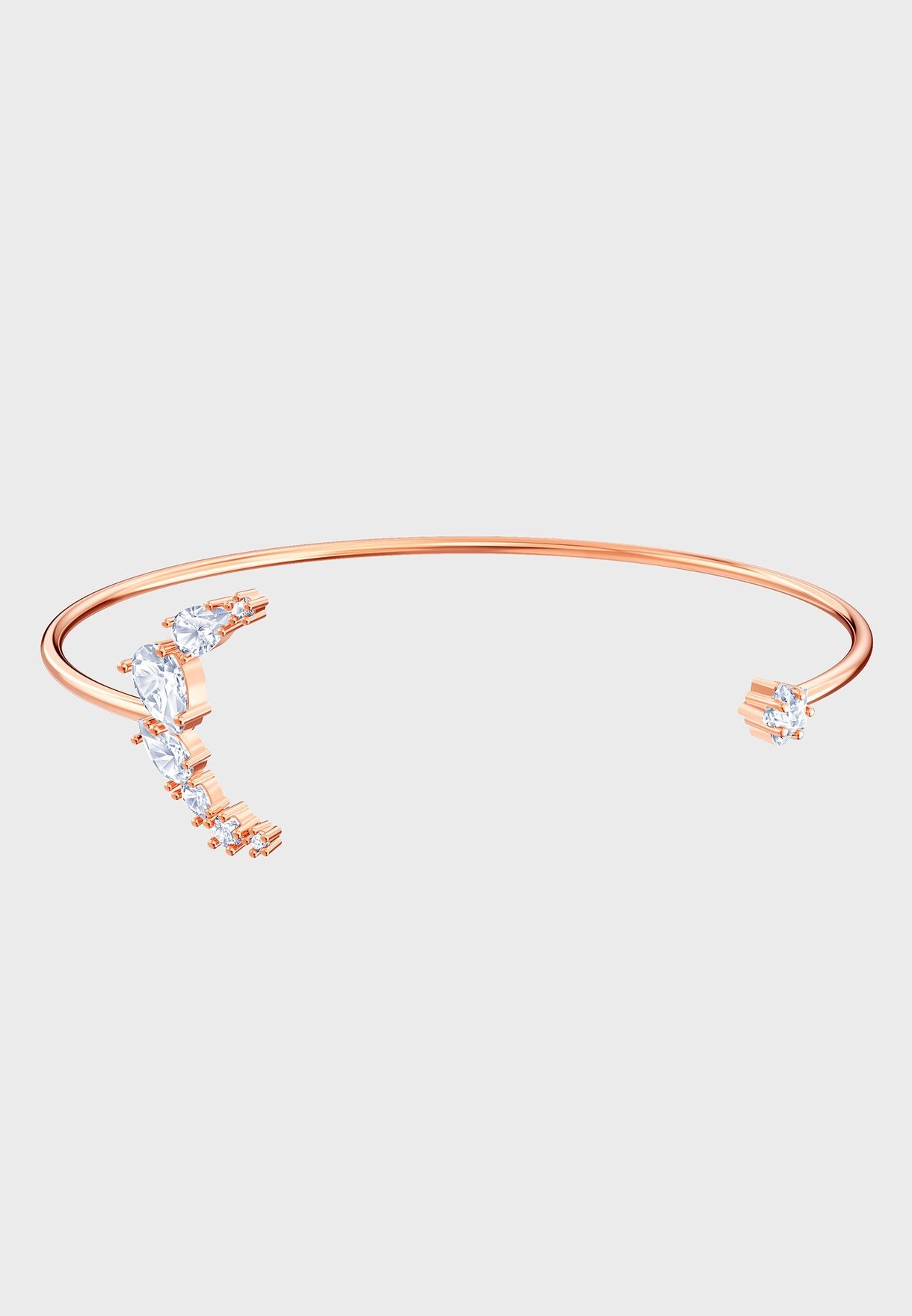 SWAROVSKI Penelope Cruz Moonsun Cuff - White & Rose-gold Tone Plated #5486353