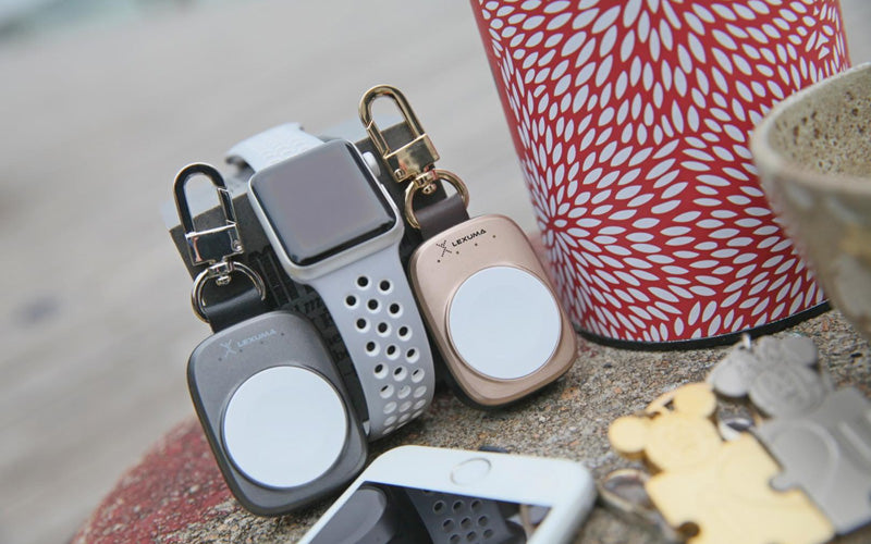 GadgetiCloud Lexuma 辣數碼 XTAG apple watch portable charger grey gold colors