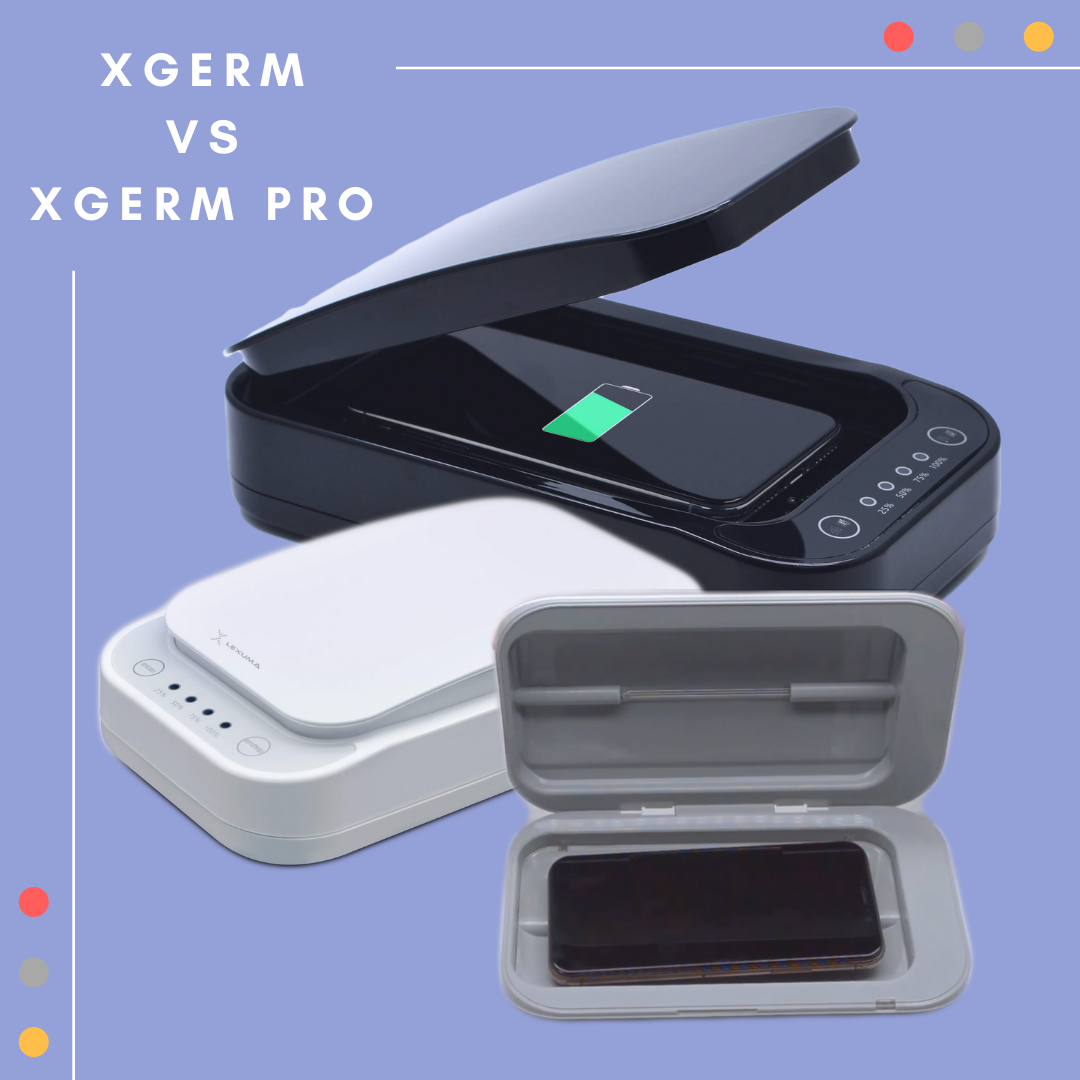 GadgetiCloud 電話 手機 消毒 紫外線 消毒盒 XGerm XGerm Pro phone sanitizer uv lamp comparision 比較 抗菌 殺菌