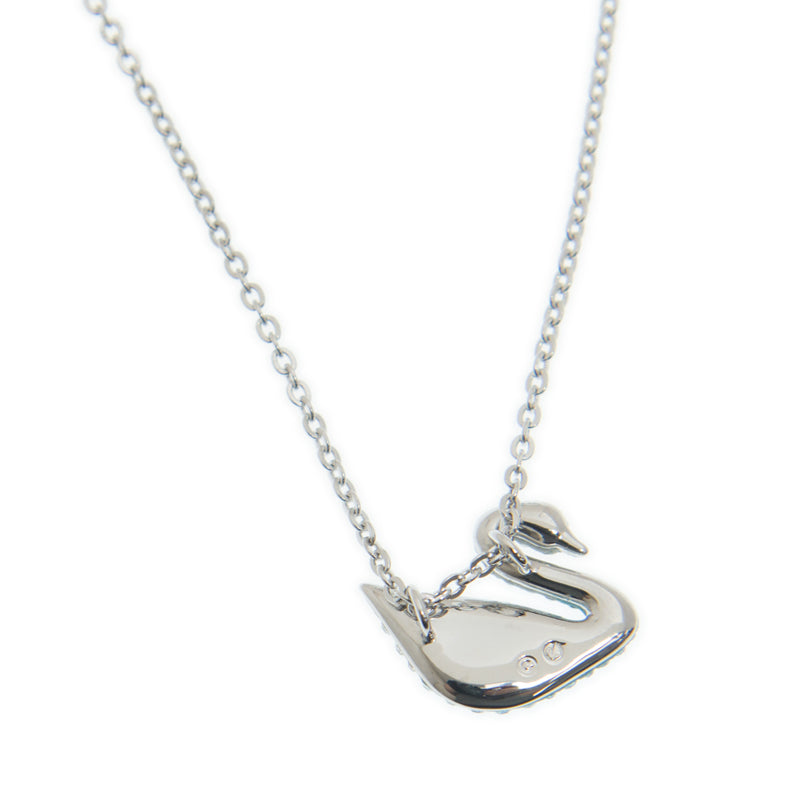 SWAROVSKI Iconic Swan Necklace 5512094 PLATED BRASS BLUE swarovski-iconic-swan-necklace-5512094-plated-brass-blue