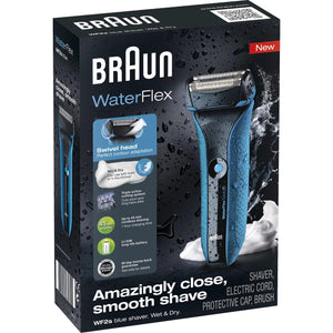 BraunWF2S_Blue_-WetandDryElectricShaver box