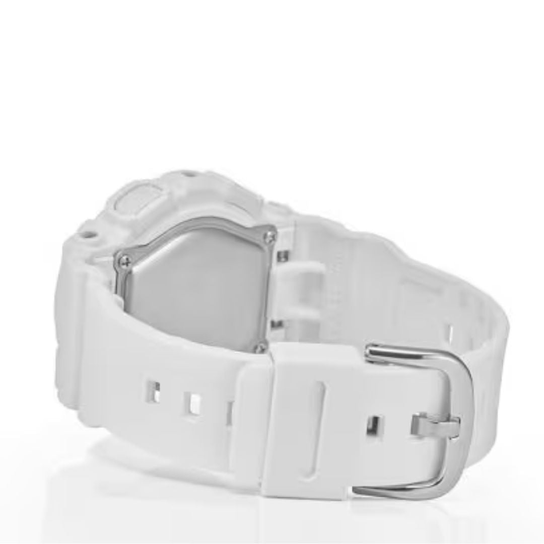 Casio Baby G BA 130 7A1DR Ladies Analog Digital Watch White Pink Casio Baby G BA 130 7A1DR Ladies Analog Digital Watch White Pink