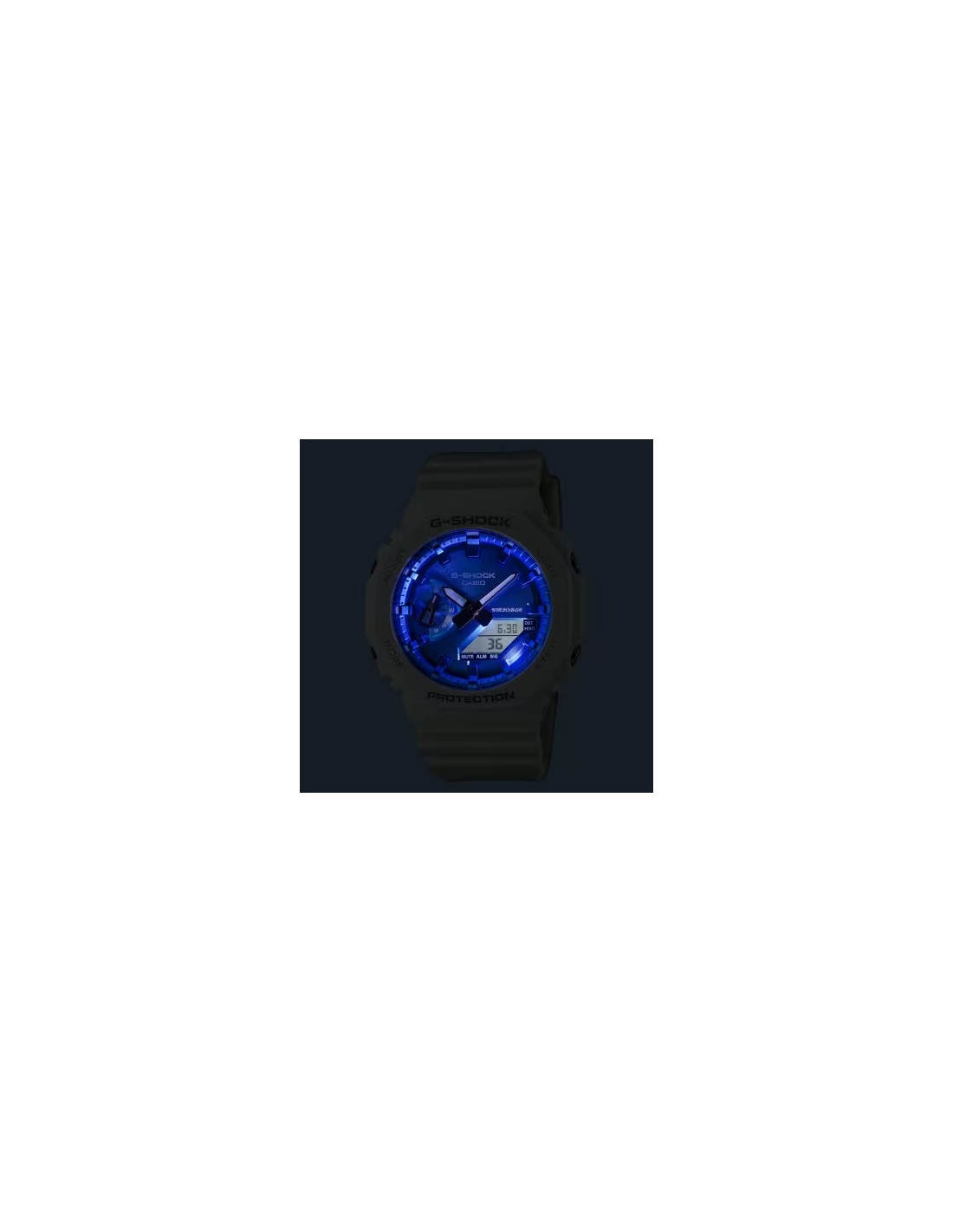 GA-2100WS-7AER night mode
