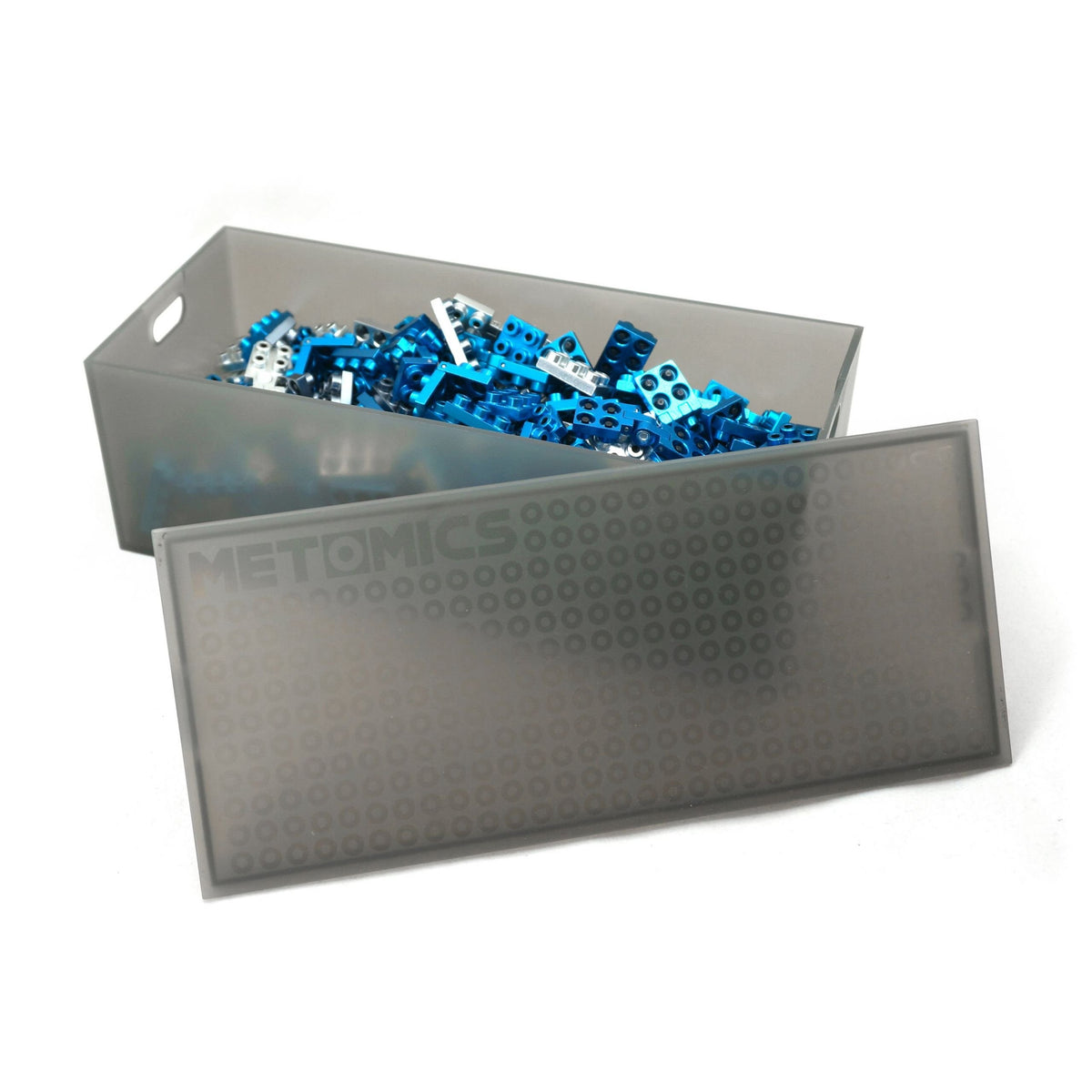 METOMICS 94000103 Mecha 3-in-1 Building Block Set - Azure Blue Aluminum ...