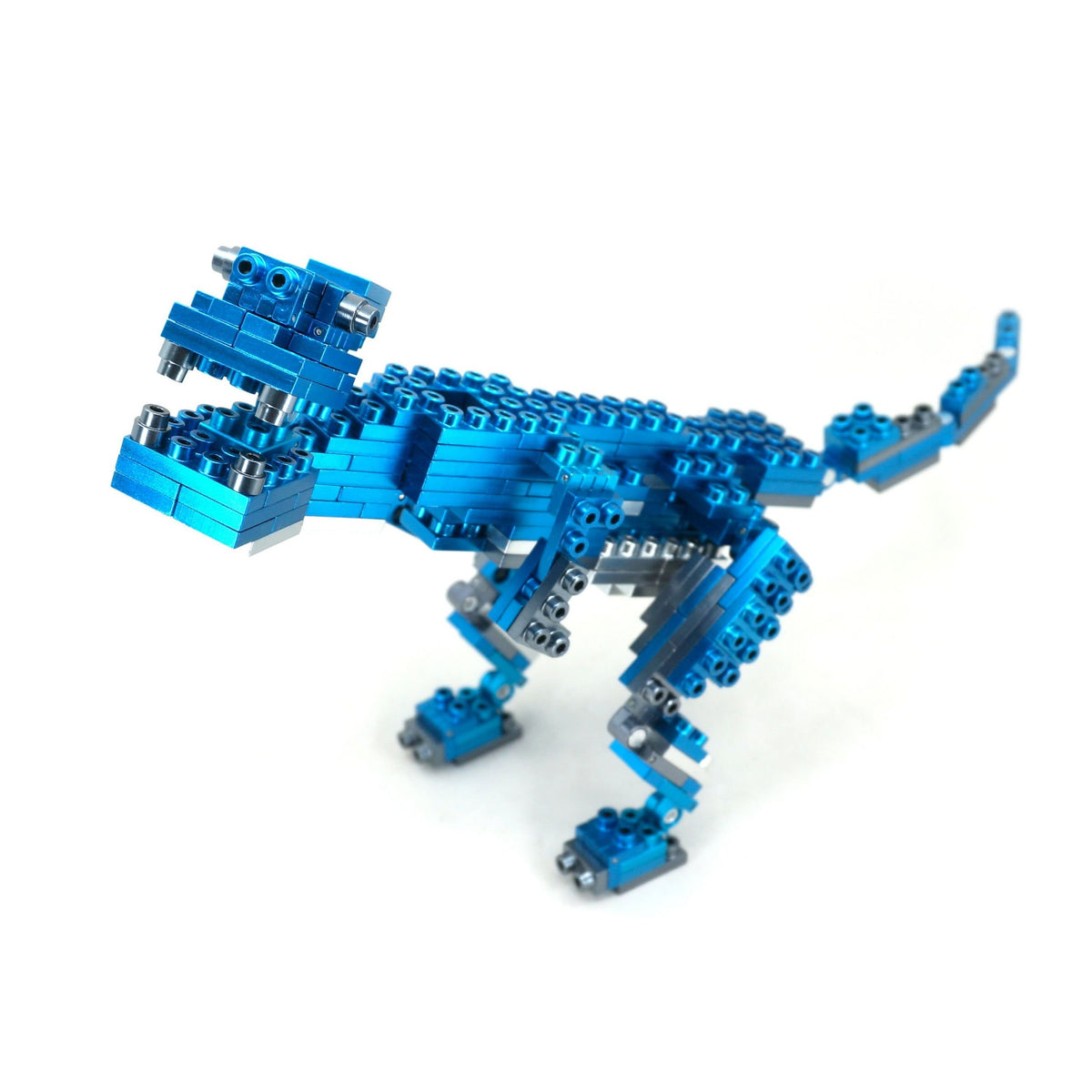 Metomics Block METOMICS 94000103 Mecha 3-in-1 Building Block Set - Azure Blue Aluminum ...