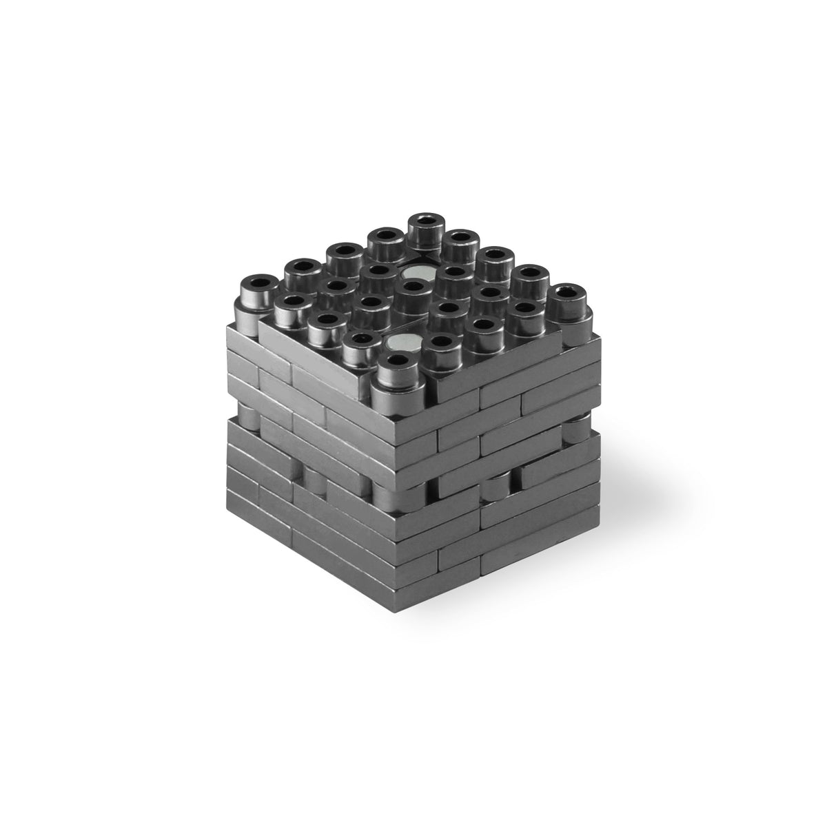 Metomics Block METOMICS Mind3 94000305 Construction Puzzle, Charcoal Black, 69 Pieces ...