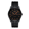 MIDO Multifort Gent Black and Orange Watch #M0054303705180