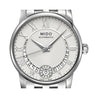 MIDO Baroncelli Diamonds Silver Watch #M0072071103800 close up