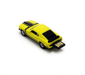 AutoDrive 1970 Ford Mustang 32GB Flash Drive - GadgetiCloud