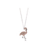 APM Flamingo Adjustable Necklace - Silver #AC3922XORW