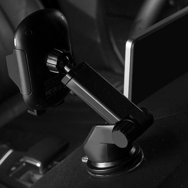 Lexuma XMount Automatic Infrared Sensor Qi Wireless Car Charger Mount - GadgetiCloud