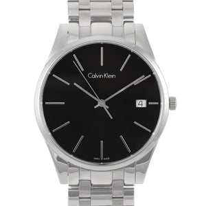 NEW Calvin Klein Time Steel Mens Watches - Black Dial K4N21141