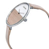 NEW Calvin Klein Rise Leather Ladies Watches - Pink K7A231XH