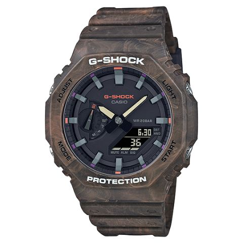 CASIO G-Shock brown 200M Water Resistant Shock Resistant #GA-2100FR-5AER