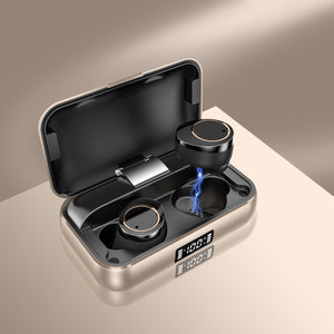Lexuma XBud-X True Wireless In-Ear Waterproof Earbuds with 2600 mAh Metal Charging Case [Bluetooth 5.0] - GadgetiCloud