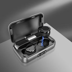 Lexuma XBud-X True Wireless In-Ear Waterproof Earbuds with 2600 mAh Metal Charging Case [Bluetooth 5.0] - GadgetiCloud