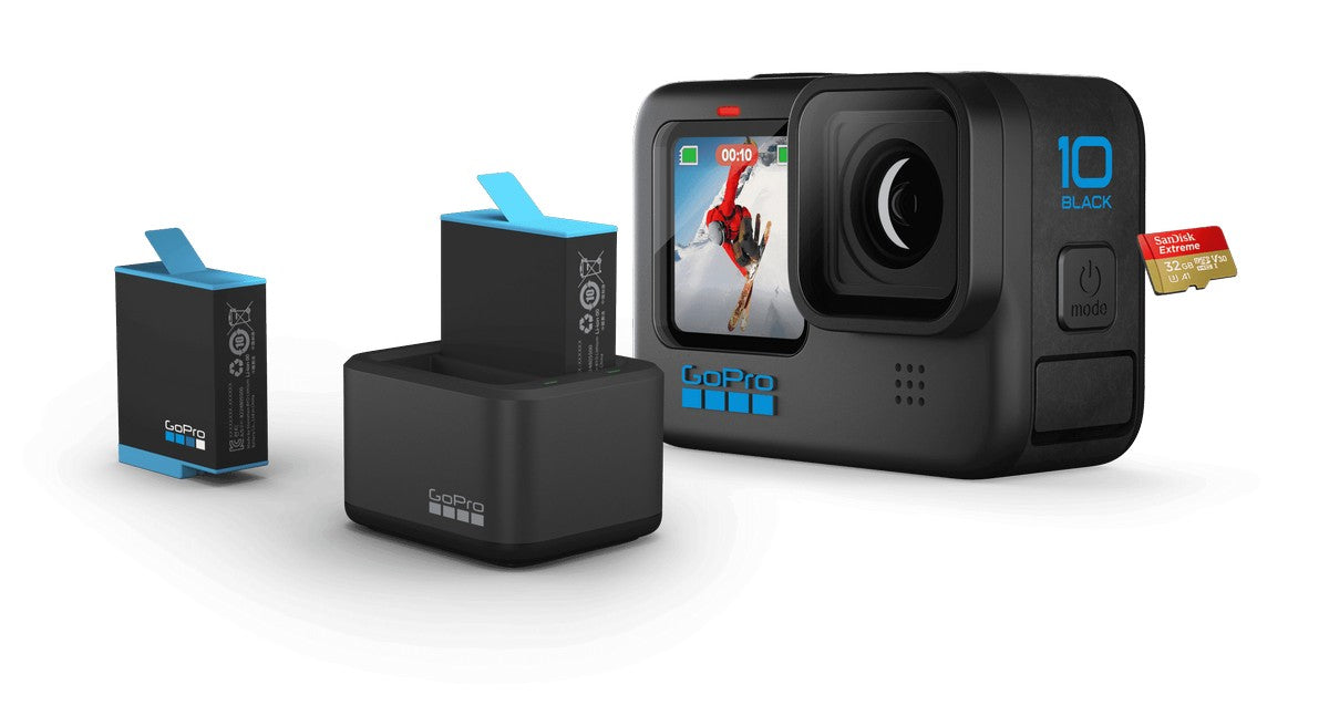 GoPro HERO10 Black Basic Kit B&H Photo Video