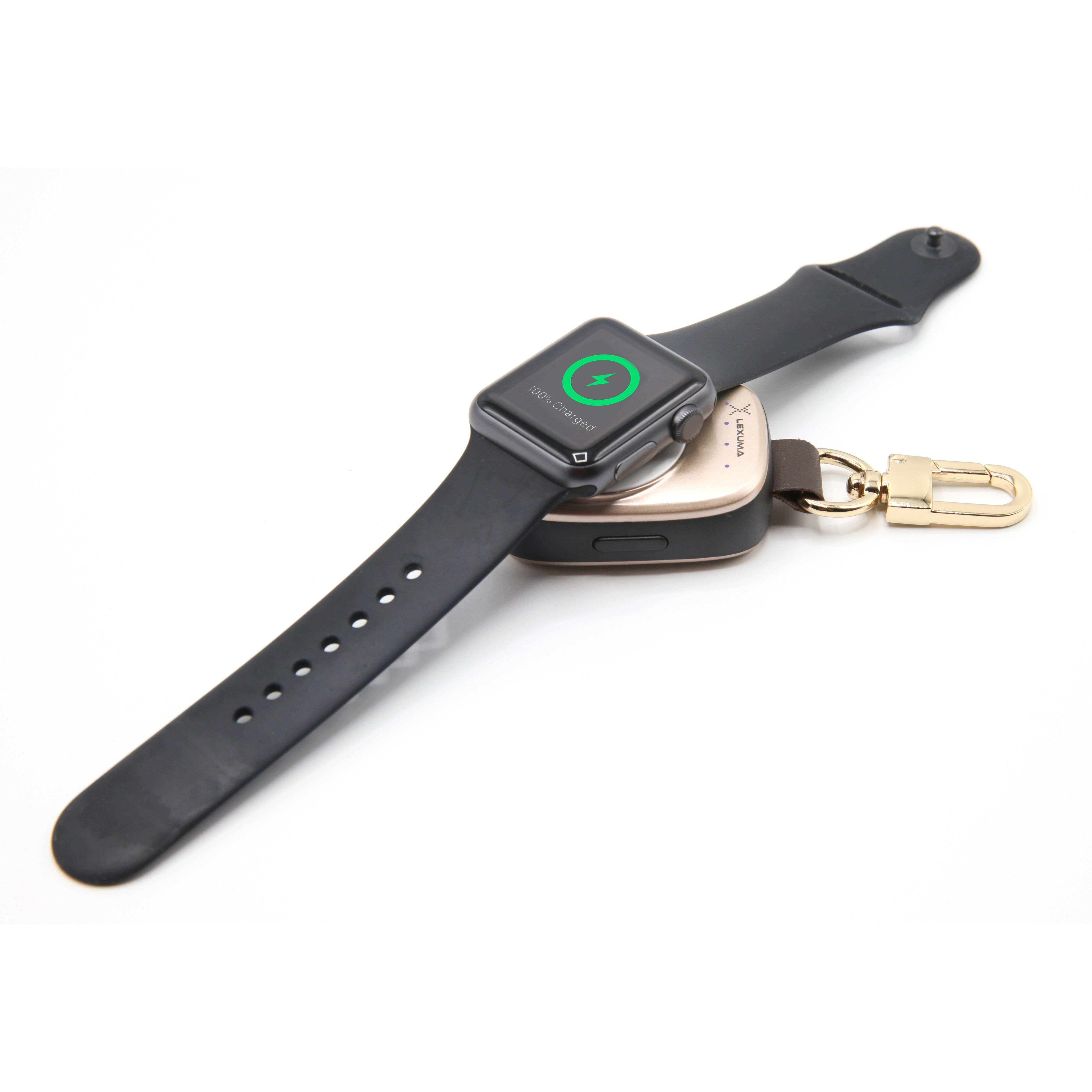 Lexuma XTAG – [MFi] Mini Key-chain Apple Watch Portable Charger Plus Awesome Gifts - GadgetiCloud