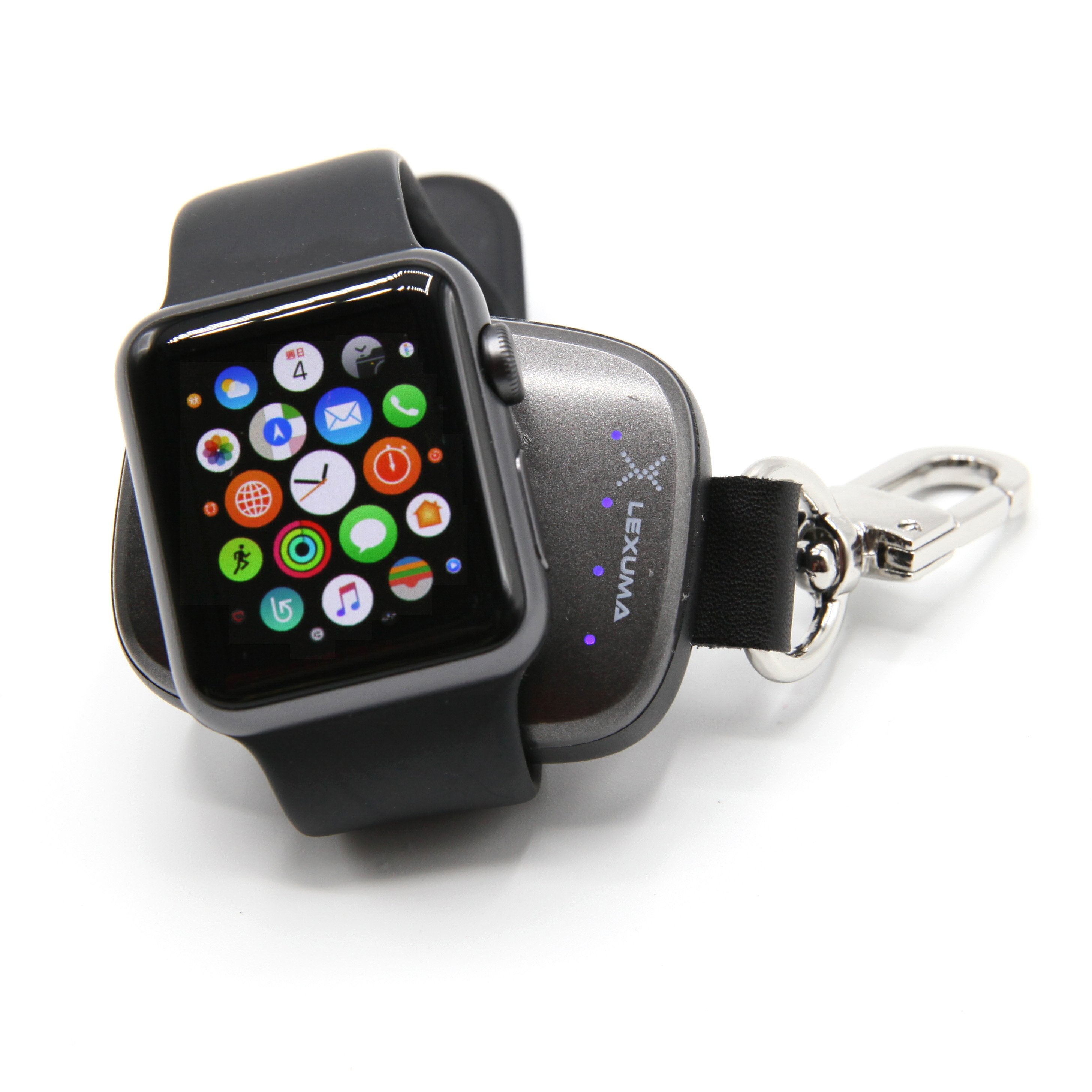 Lexuma XTAG – [MFi] Mini Key-chain Apple Watch Portable Charger Plus Awesome Gifts - GadgetiCloud