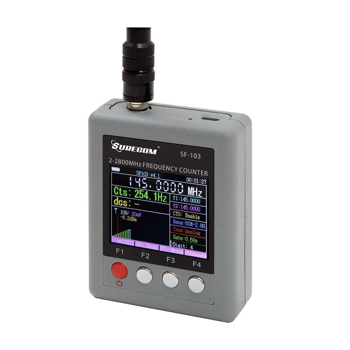 SF-103 Portable Frequency Counter 2MHz - 2.8GHz - GadgetiCloud