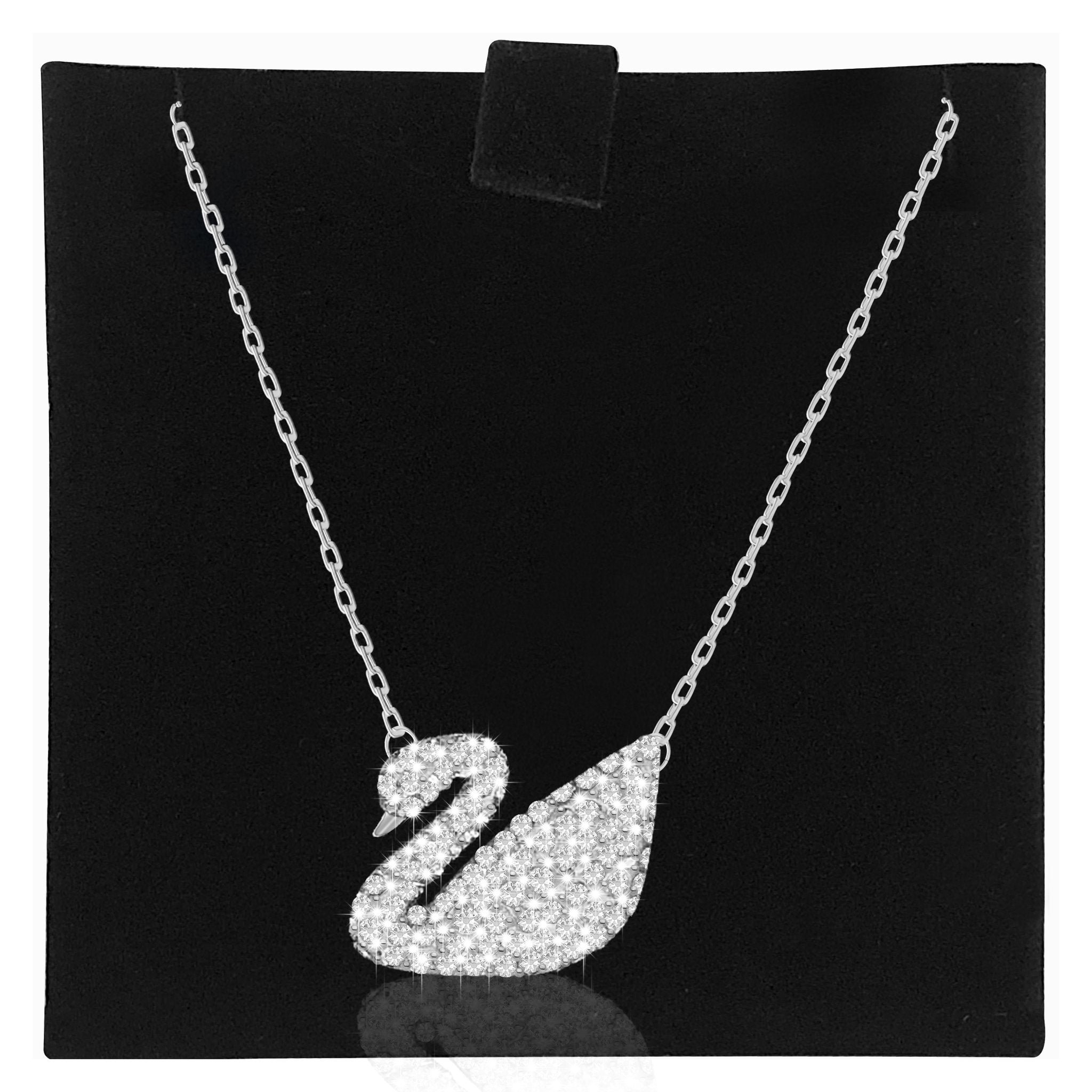 Swarovski Crystal Swarovski Necklace Swan Black SWAROVSKI Swan