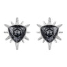 SWAROVSKI Fantastic Grey Crystal & Pearl Rhodium Earrings #5230607