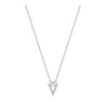 
SWAROVSKI Funk Rhodium & Clear Crystal Necklace #5241271