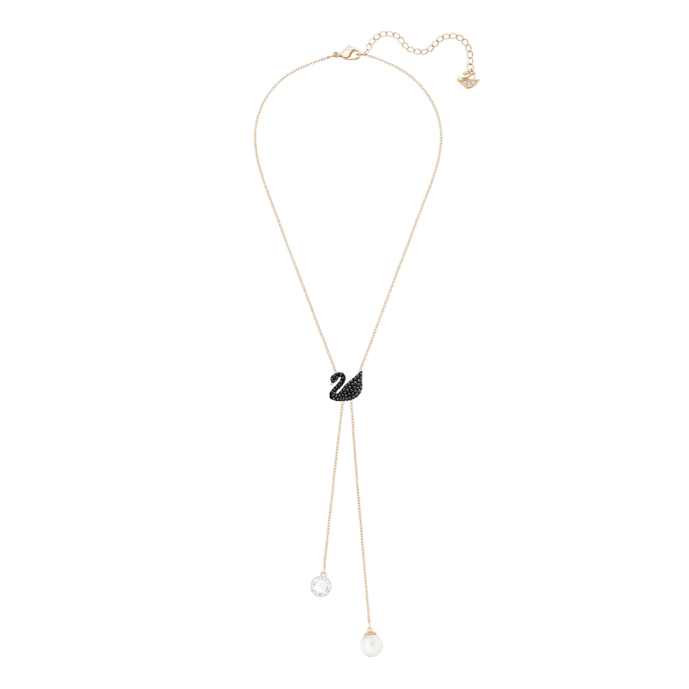 SWAROVSKI Iconic Swan Y Necklace #5351806