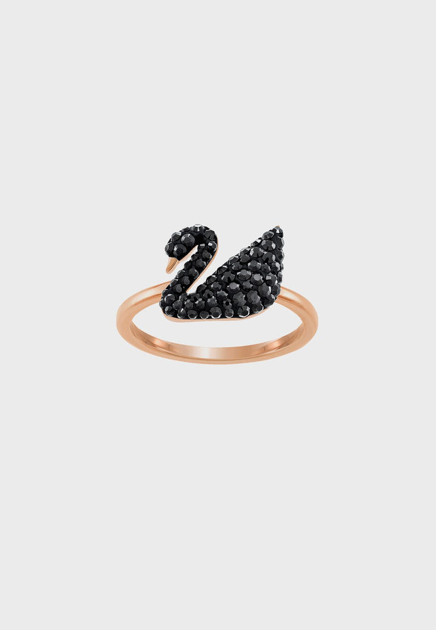 SWAROVSKI Iconic Swan Ring - Size 58 #5366580