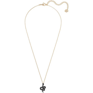 SWAROVSKI - Leslie Pendant Small Black Rose Gold Plaing #5384396