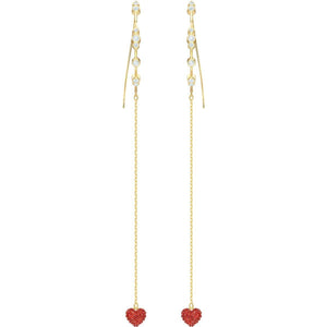 SWAROVSKI Women Stainless Steel Dangle & Drop Earrings #5455568