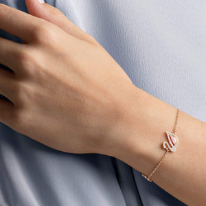 SWAROVSKI Dazzling Swan bracelet -17.3cm # 5485876