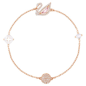 SWAROVSKI Dazzling Swan bracelet -17.3cm # 5485876