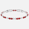 SWAROVSKI Louison Bracelet - Red Rhodium Plated #5495264