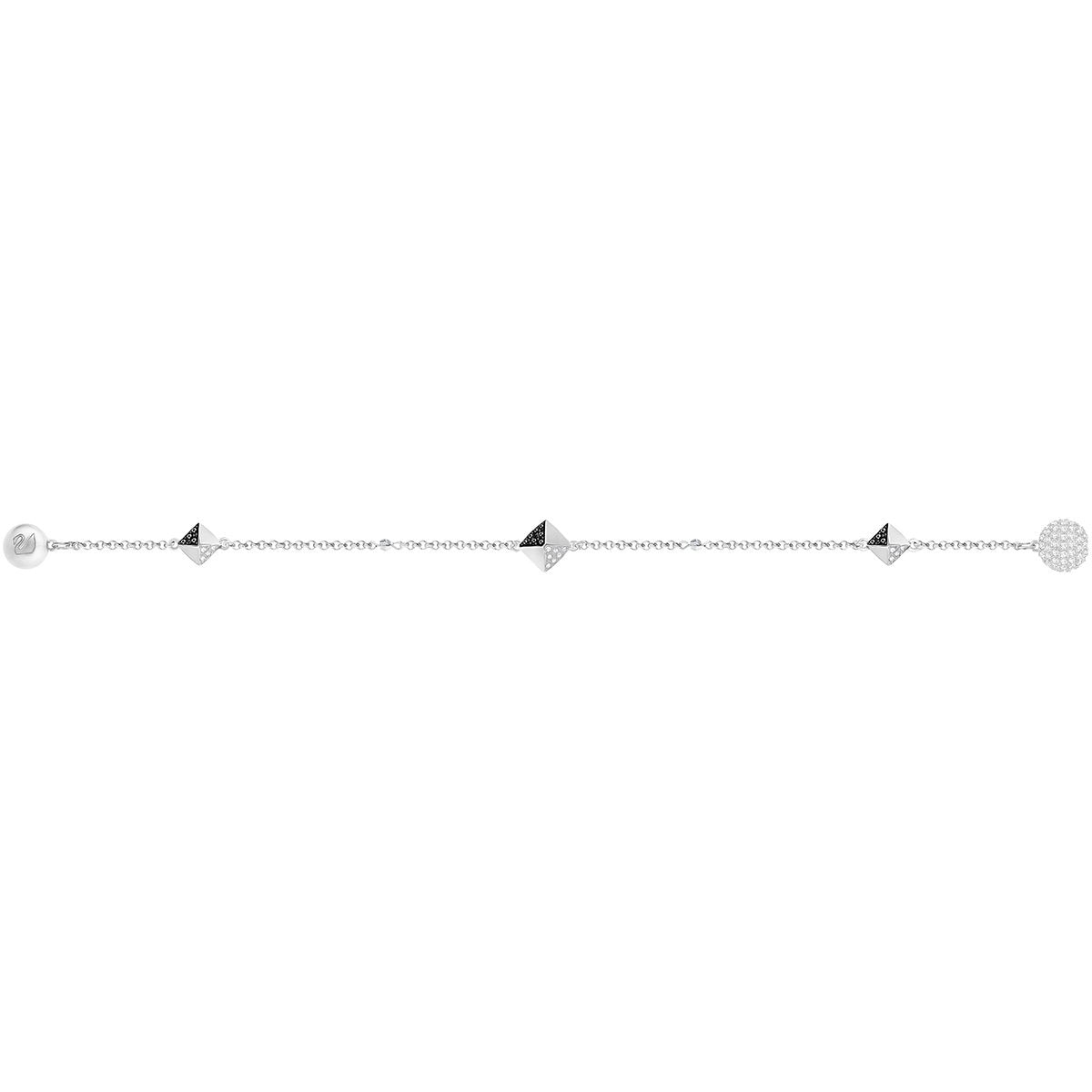 SWAROVSKI Women Stainless Steel Charm Bracelet #5354760