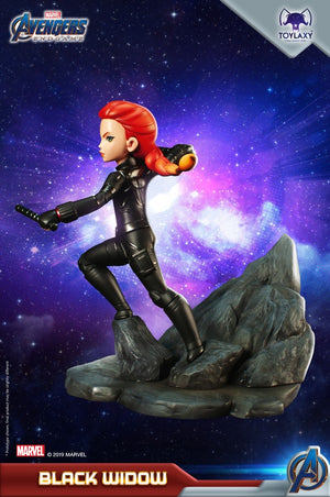 漫威復仇者聯盟：黑寡婦正版模型手辦人偶玩具 Marvel's Avengers: Endgame Premium PVC Black Widow figure toy side