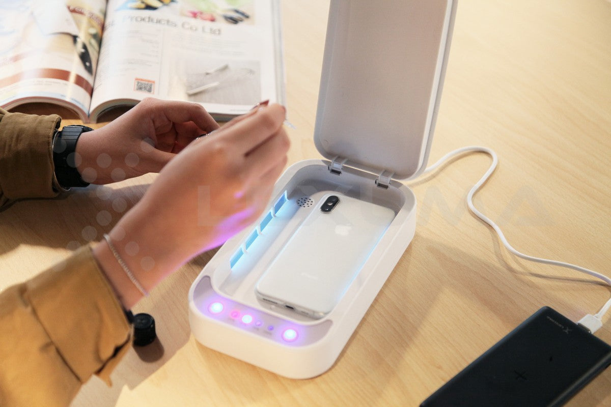 Lexuma XGerm - Multi-functional Phone UV Sanitizer - GadgetiCloud