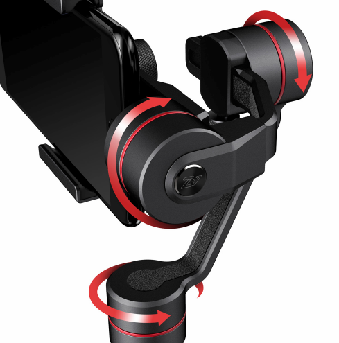 ZHIYUN Smooth 3 - 3 axis Hand Stabilizer (for IPhone X, 8, 8 plus, 7, 7 Plus) - GadgetiCloud