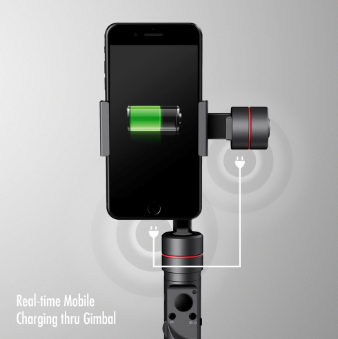 ZHIYUN Smooth 3 - 3 axis Hand Stabilizer (for IPhone X, 8, 8 plus, 7, 7 Plus) - GadgetiCloud