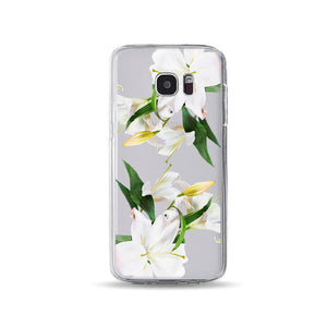 Personalized Case for Android - White Lily - GadgetiCloud