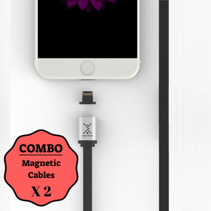 Lexuma XMAG – Magnetic Lightning Cable COMBO (Apple) - GadgetiCloud