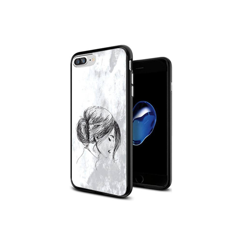 iPhone Case - Sketch of Chinese Woman - GadgetiCloud