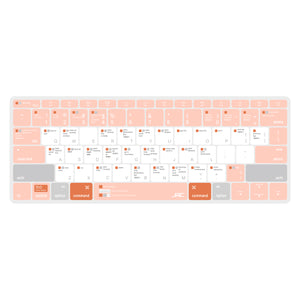 MacBook Keyboard Cover - Light Pink - GadgetiCloud
