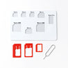 Sim Card Kit - Card Size (White) - GadgetiCloud