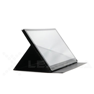 GadgetiCloud Lexuma XScreen Duo Portable Monitor with touch screen wireless connection Type-C HDMI connection 8000mAh built-in battery 15.6 inch 1920x1080 full HD IPS screen mobile phone connection VESA mounting holes left view